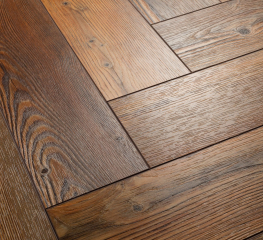 Кварцевый ламинат SPC Aquafloor Космос Паркет легкий / Space Parquet Light AF4518PQL