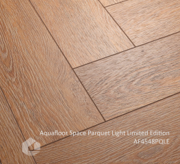 Кварцевый ламинат Aquafloor Космос Паркет легкий лимитированный выпуск / Space Parquet Light Limited Edition AF4548PQLE