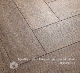 Кварцевый ламинат Aquafloor Космос Паркет легкий лимитированный выпуск / Space Parquet Light Limited Edition AF4549PQLE