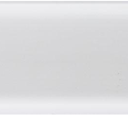 Плинтус SALAG Lima 72 мм 00 Белый 2,5 м